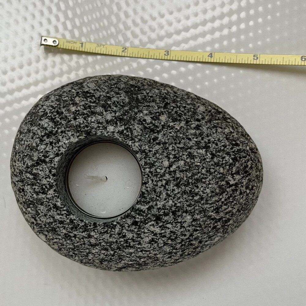 Granite Tea Candle Holder